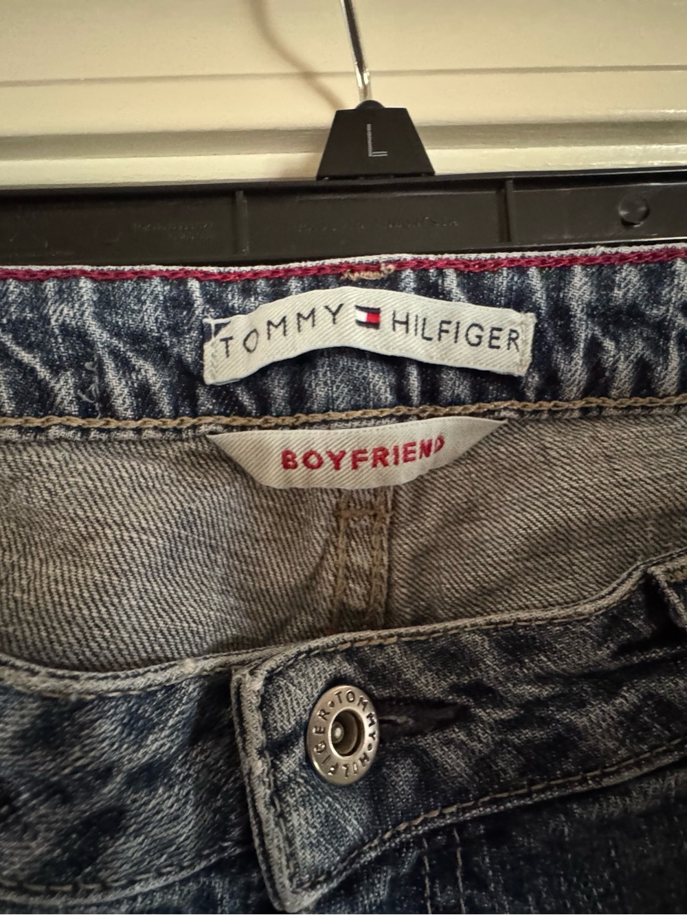 Tommy Hilfiger Women’s Boyfriend Jeans - Blue Denim